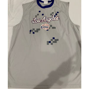 Zipway NBA Los Angeles Clippers Sleeveless Gray T-shirt Size XL